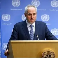 سازمان ملل: عدم اعطای ویزای آمریکا به محمود عباس مایه تأسف است
