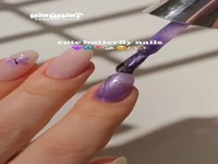 ایده دیزاین پروانه ناخن