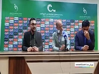 نشست خبری محرم نویدکیا پس از بازی با تراکتور