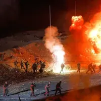 نگران صدای انفجارات پارک شمیم پایداری تبریز نباشید