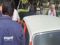 تاکسی‌سواری مهدی تاج و زاکانی، شهردار تهران در مرکز ملی فوتبال