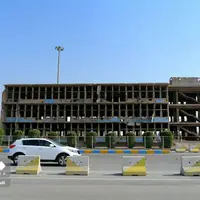 رد جنگ بر چهرهٔ یادگار مقاومت در خرمشهر