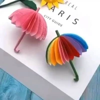 ایده چتر با کاغذ