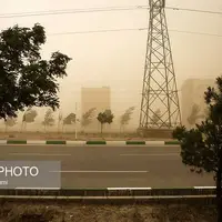 گردوخاک و افزایش نسبی دما در تهران