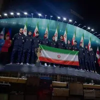 دیوارنگاره میدان ولیعصر(عج) به قهرمانان کشتی فرنگی پرداخت