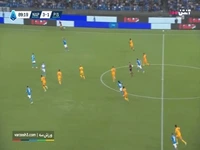 گل دوم پیزا به ناپولی (لوران)