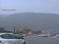 مسیر بارانی اتوبان لنگرود به لاهیجان