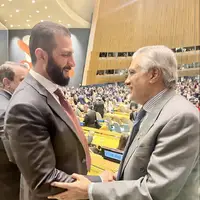 دیدار جولانی و وزیر امور خارجه پاکستان در حاشیه اجلاس مجمع عمومی سازمان ملل 