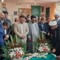 قدمگاه امام حسن عسکری(ع) گلباران می‌شود