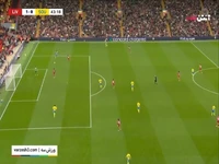 گل اول لیورپول به ساوتهمپتون توسط الکساندر ایساک