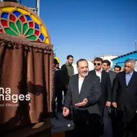 عکس/ سفر وزیر دفاع به اصفهان