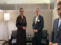 دیدار وزیر خارجه سوئد و عراقچی در حاشیه نشست سازمان ملل