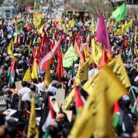 برگزاری راهپیمایی «جمعه‌های خشم و نصر» در محکومیت جنایات رژیم صهیونیستی در قم