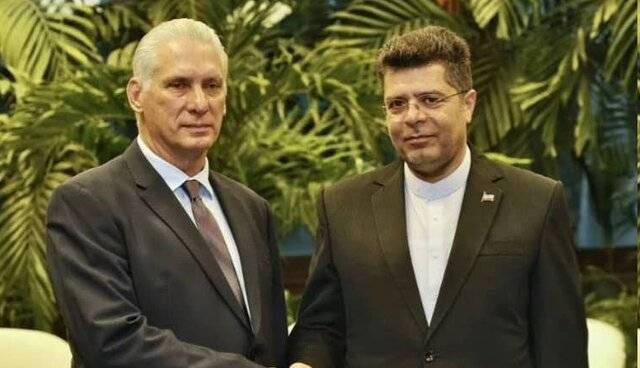 استوارنامه سفیر جدید ایران تسلیم رئیس‌جمهور کوبا شد
