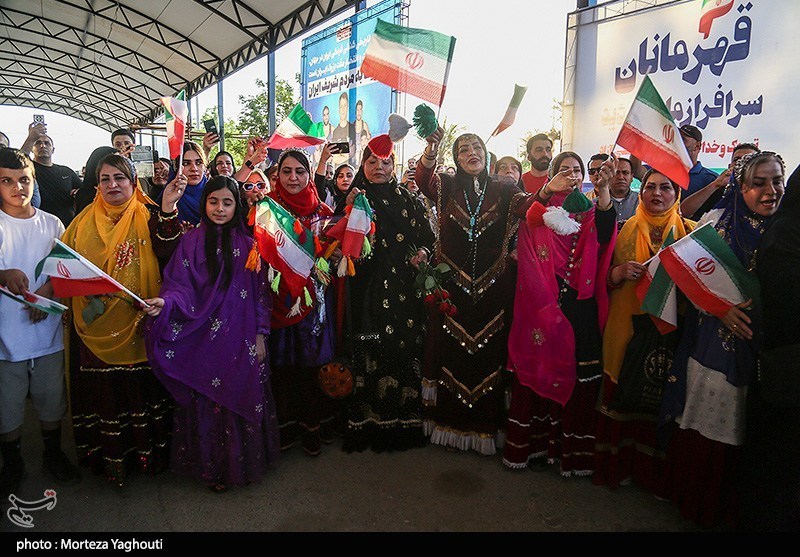استقبال بی نظیر خوزستانی ها از قهرمانان کشتی