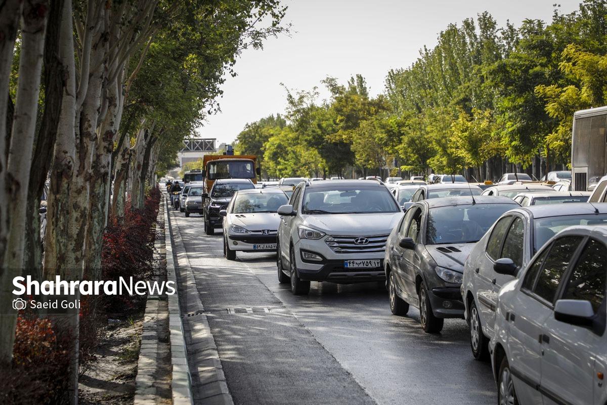 الان در مشهد کجا ترافیکه؟ 