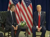 ترامپ در دیدار با ماکرون: روابط خوبم با پوتین تاثیری در حل بحران اوکراین ندارد