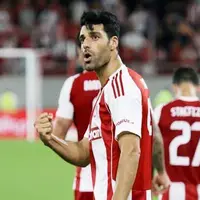 مهاجم ایرانی المپیاکوس بهترین بازیکن تعویضی سوپرلیگ یونان