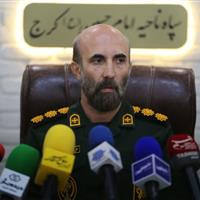 فرمانده سپاه کرج : مردم پای انقلاب اسلامی هستند