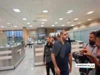ورود مدال آوران کشتی گیران فرنگی به اهواز