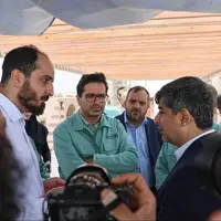  بازدید مدیرعامل گروه فولاد مبارکه از اسکله هیمکو و بررسی دستاوردها و ظرفیت‌های توسعه‌ای