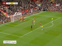 گل اول ساوتهمپتون به لیورپول توسط شی چارلس