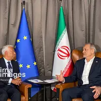 دیدار پزشکیان و رئیس شورای اروپایی در نیویورک
