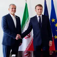 مکرون پس از دیدارش با پزشکیان: توافق با ایران همچنان امکان‌پذیر است