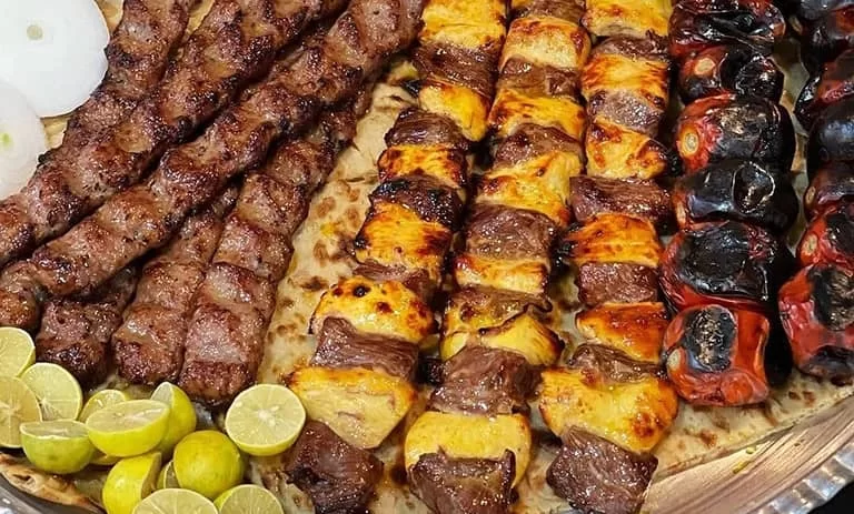 این کباب ترکیبی مزه بهشت میده