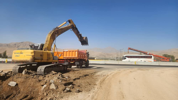 پیشرفت ۸۰ درصدی زیرگذر درکه صحنه