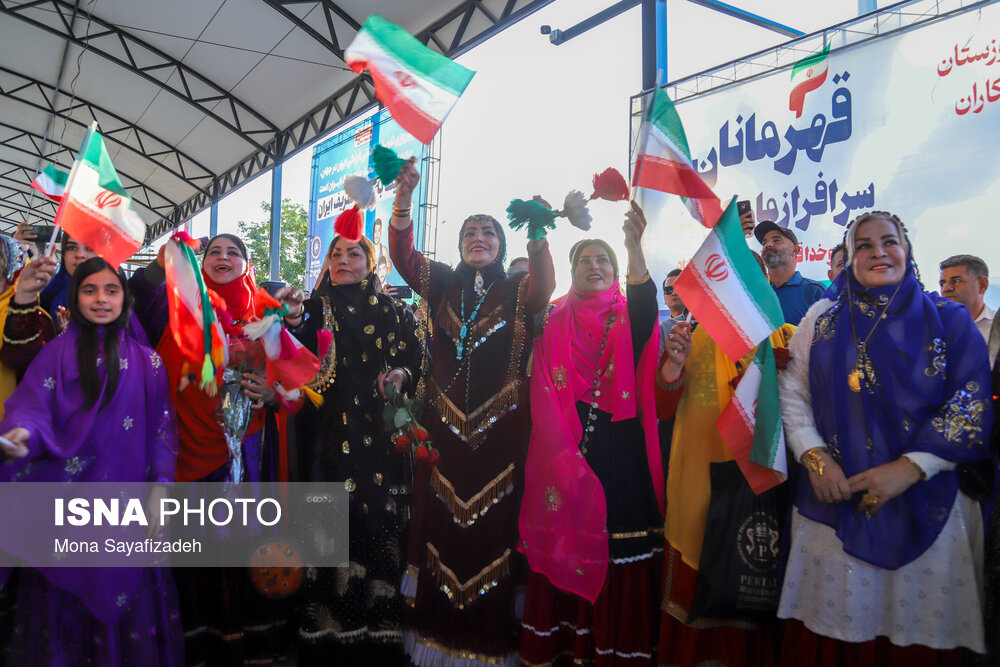 مراسم استقبال و تجلیل از مدال‌آوران خوزستانی تیم ملی کشتی فرنگی ایران