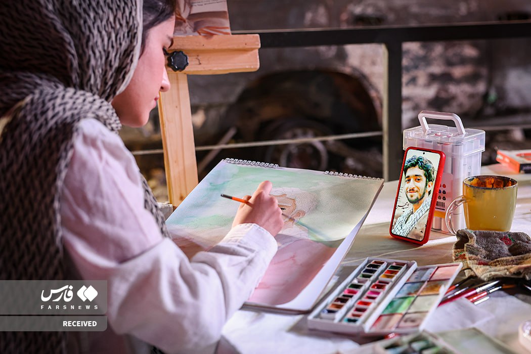 عکس/ هدیه‌ای برای مدافعان وطن
