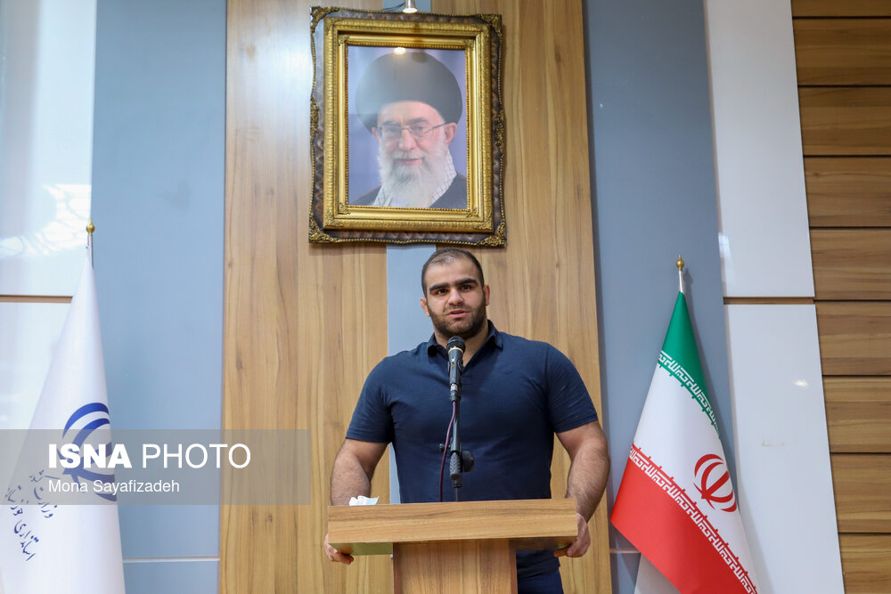 مراسم استقبال و تجلیل از مدال‌آوران خوزستانی تیم ملی کشتی فرنگی ایران