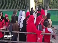گیت های ورودی بانوان پرسپولیس