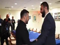 خوشحالی زلنسکی و جولانی از ملاقات با یکدیگر