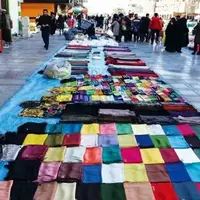 پیاده‌رو فروشی در خیابان‌های تهران
