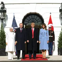 استقبال ترامپ از اردوغان در کاخ سفید