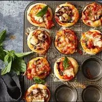 مافین پیتزایی غذای محبوب مدرسه‌ای!