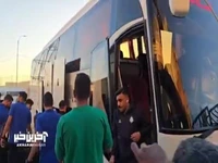 ورود کاروان پرسپولیس و ملوان به ورزشگاه