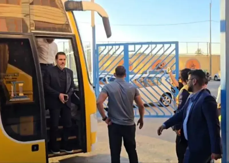 بازگشت رسمی سرپرست کاروان پرسپولیس