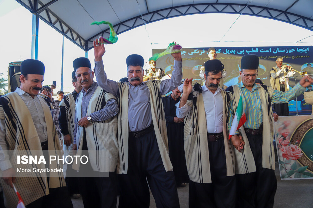 مراسم استقبال و تجلیل از مدال‌آوران خوزستانی تیم ملی کشتی فرنگی ایران