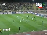فرصت سوزی بازیکنان استقلال در محوطه جریمه شمس آذر