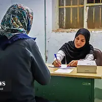 ویزیت روستاییان توسط پزشکان اردوی جهادی