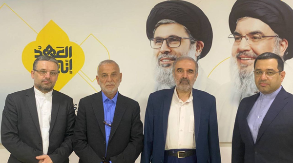 دیدار اعضای حزب موتلفه با معاون دبیرکل حزب الله لبنان