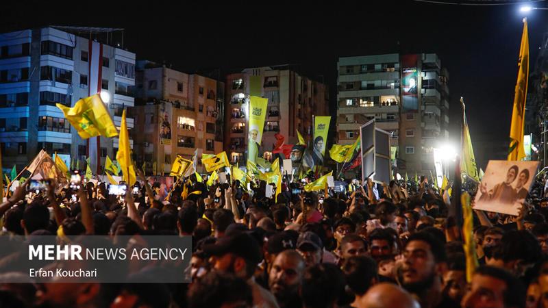 حال و هوای محل شهادت شهید سید حسن نصرالله
