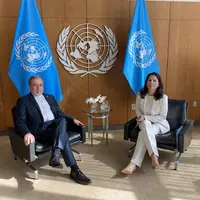 دیدار عراقچی با رئیس مجمع عمومی سازمان ملل