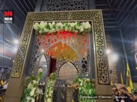 هم اکنون حضور اقشار مختلف مردم در جوار مرقد مطهر سید حسن نصرالله