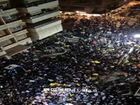 مراسم یادبود شهید سید حسن نصرالله در ضاحیه بیروت