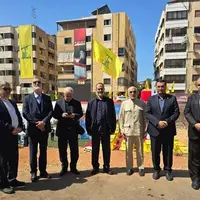 حضور هیئت پارلمانی ایران در بیروت