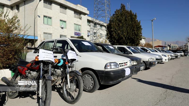 کشف ۲۵۲ خودرو در طرح سراسری کشف خودروهای مسروقه